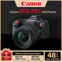 Canon EOS R5C Full Frame Flagship Video Mirrorless 8K Professional Film DIGIC X 8K Cinema RF Bayonet Cine Camera R5 C