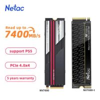 Netac SSD M2 NVMe 1tb 2tb 4tb 512gb NVMe M.2 2280 PCIe4.0x4 Internal Solid State Drive SSD 1tb for PC PS5 Laptop