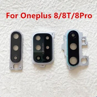 Oneplus8Pro For Oneplus 8 Pro 8Pro 8T One Plus Camera Lens Frame Glass Holder Repair Rear Housing Cover Replace Parts