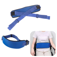 Wheelchair Seats Belt Adjustable Safety Harness Fixing Breathable Brace for the Elderly Patients Restraints Straps Brace Support