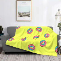 Got7 Donut Design Super Warm Soft Blankets Throw On Sofa / Bed / Travel Got7 Bambam Mark Jackson Jackson Wang Markson Youngjae J
