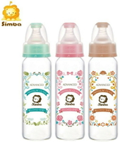 Simba 小獅王辛巴 蘿蔓晶鑽標準玻璃大奶瓶240ml