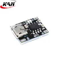 5Pcs Single Pengisian Charger Modul 1A 4.2V 5V-6V TC4056 Micro USB Power supply Papan Modul Ganti TP4056