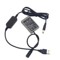 USB DC Cable BLS-5 DC Coupler PS-BLS5 Dummy Battery for Olympus PEN E-PL7 E-PL5 E-PM2 Stylus 1 1S OM-D E-M10 Mark II III Camera