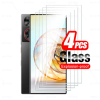 4Pcs For ZTE nubia Z60 Ultra Front Tempered Glass Red Magic 9 Pro+ 8 8s Pro Plus Z50 Z60Ultra Z50Ultra 5G Screen Protector Films