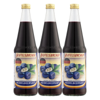 【Beutelsbacher】藍莓果汁 700ml*3瓶(德國原裝進口)