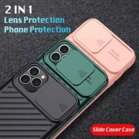 Case Camera Protection Iphone 7 / 7+ PLUS / 8 8+ PLUS Sliding Softcase