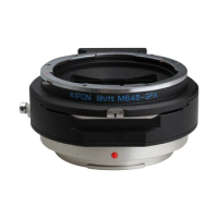 KIPON Shift M645-GFX | Shift Adapter for Mamiya 645 Lens on Fujifilm GFX Camera