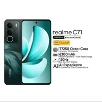 Realme C71 NFC | Ram (4/128GB) - (6/128GB) - (8/128GB) | 120Hz [ Baterai 6300mAH + Fash Charging 45W