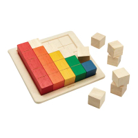 【Plantoys】彩色方塊基礎數數組(木質木頭玩具)