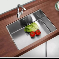 Onan Kitchen Sink Undermount Onan 5040 SS Stainless Steel 304 Modern Minimalis 50x40x20 Cm Dengan Se