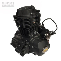 250cc engine Lifan 250 air cooled motorcycle engine with balance shaft for all motorcycles LF165FMM with Free engine kit FDJ-003