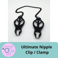 Nipple Clamp "ULTIMATE" Clip Alat Bantu Sex Toys Steel Colour