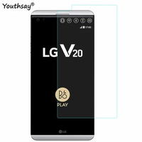 2PCS Screen Protector For LG V20 Tempered Glass For LG V20 Protective Glass For LG V20 V 20 Full Glue Glass Film Youthsay HD 9H