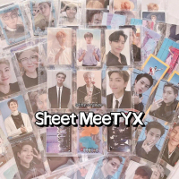 Sheet MeeT YX A4 chính hãng đựng card, ảnh