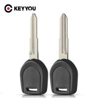 KEYYOU Right/Left Blade Remote Key Case Shell For Mitsubishi Colt Outlander Mirage Pajero Without Chip Car Transponder