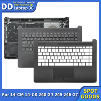 New Laptop Parts Palmrest Cover With US Backlit Keyboard Original For HP 14-CM 14-CK 240 G7 245 246 TPN-I131 L23181-001 Black