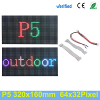 Cheap P5 Outdoor Led Module 320x160mm TV LED Panel Screen For Adverting Led Sign