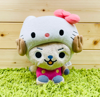【震撼精品百貨】Hello Kitty 凱蒂貓~日本SANRIO三麗鷗 KITTY聯名絨毛娃娃-喬巴*73088