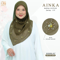 * NEW ARRIVAL* AINKA Bawal Cotton Series -02 With Sulam Tangan Bidang 45\ [READY STOCK]"