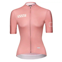 The Pedla cycling jersey 2024 Women LunaTECH Jersey - Pink Summer Short Sleeve Mtb Maillot Ciclismo all-day riding comfort Tops