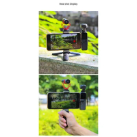XILETU 1Set Suitable for PGYTECH OSMO POCKET Mobile Phone Holder DJI Gimbal Pocket Camera Accessories-Bracket + Tripod