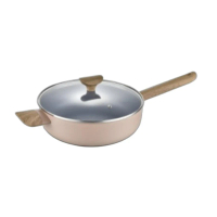 易潔深煎鍋 IH 28CM 海軍藍 