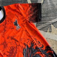 Bóng đá, Jersey mới, Kiểu Liverpool, Màu cam