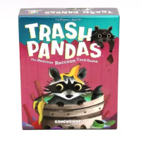 Trash Pandas Board Game Party Family Strategy Game Interesting Card Games (English version)