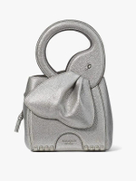 กระเป๋าถือ ELLIE METALLIC 3D ELEPHANT TOP-HANDLE BAG KE148 สีเงิน