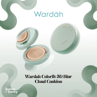 Wardah Colorfit 5D Blur Cloud Cushion Matte Finish dengan SPF 50 PA+, Nano-Hyaluron, dan CICA Menyam