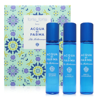 Acqua di Parma 帕爾瑪之水 藍色地中海香氛探索組 12ml x 3 (Forte_Forte 聯名限量版) (平行輸入)