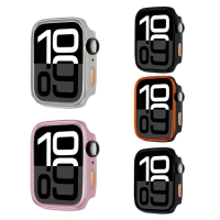 【航空合金】耐衝擊 Apple Watch Series 10 42mm 二合一雙料殼邊框保護殼