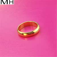 越南沙金情侶對戒女士歐幣飾品戒子婚慶男士結婚戒指韓版新娘指環