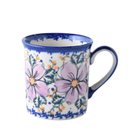 【波蘭陶】Vena 濃縮咖啡杯 水杯 茶杯 咖啡杯 馬克杯 250ml 波蘭手工製(粉紫私語系列)