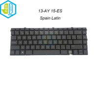 AZERTY Belgian Latin Spanish Keyboard Backlight For HP Spectre X360 13-AY 15-ES 15M-ES 15T-ES 15-EU 15M-EU Laptop Keyboards New