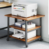 置物架 印表機架 打印機置物架多層落地 辦公室收納移動簡易小書架 儲物架 複印機架子