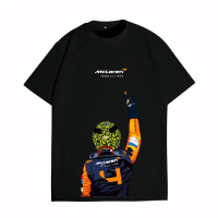 [COD]เสื้อยืดoversize เสื้อยืด Unisex Distro Racing Image F1 LANDO NORRIS MCLAREN MC LAREN FORMULA O