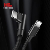 100W L head PD USB C to Type C Fast Charger Cable for Xiaomi Redmi K60 Samsung MacBook Apple iPad Mobile Phone Cord USB C Cable