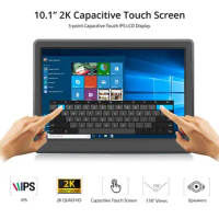 10.1 Inch 2K IPS HD Portable Monitor 2560*1600 HDMI-Compatible Type-C Gaming PC For Raspberry Pi Laptop Switch XBOX PS4 PS5