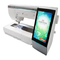 FREE DELIVERY NEW JANOME HORIZON MEMORY CRAFT 15000 SEWING &amp; EMBROIDERY MACHINE