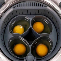 For Thermomix Egg Boiler Cake Pan 4 in 1 Pastry Egg Steamer Oven Baking Mould Kitchen Boiling Eggs Cooking
