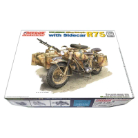 【PowerFalcon】Freedom 1/16 二戰德軍R75含邊車(16005 模型組裝 軍事模型 機車模型)