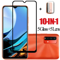 6.53'' screen protector for redmi 9t xiaomi redminote 9t tempered glass xaomi 9s 9 pro note9 t Lens protect Mi redmi 9 t Glass