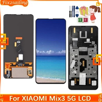 6.39'' LCD For Xiaomi Mi Mix 3 Mix3 Touch Screen Digitizer Assembly For Mi Mix3 M1810E5A M1810E5GG Replacement Parts Display