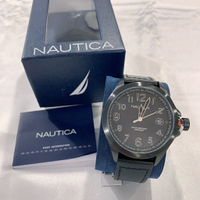 (Little bee小蜜蜂精品)NAUTICA 帆船錶 石英款皮錶