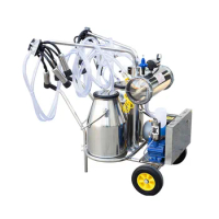 Small Vacuum Pump Milk Suction Equipment Camel Goat Sheep Milk Sucking Cow Milking Machine