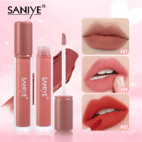 SANIYE KOL Lip Matte 9 Warna Velvet Transferproof Tahan Lama Lipstik Cair Waterproof Kosmetik L1271