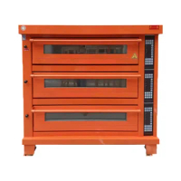 Oven Commercial Large Baking Oven Pizza Bread Cake Shop Orange Electric Oven Large Capacity