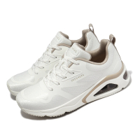 SKECHERS 休閒鞋 Tres-Air Uno-Modern AFF-Air 女鞋 白 微增高 氣墊 記憶鞋墊(177421-WHT)